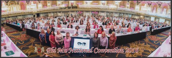 Phi Mu National Convention Group Photograph 1, July 5-10, 2016 (image)