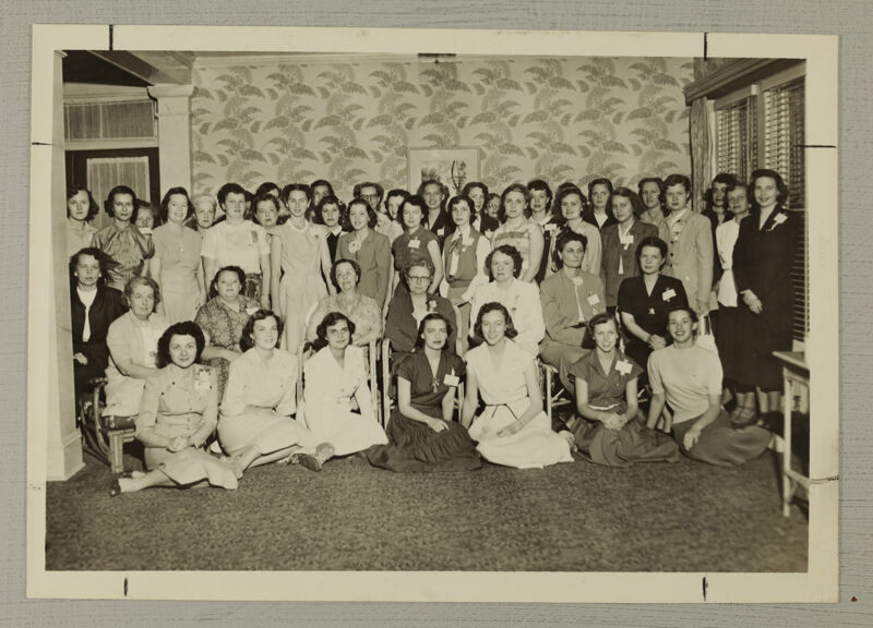 April 1951 District I Convention Group Photograph Image