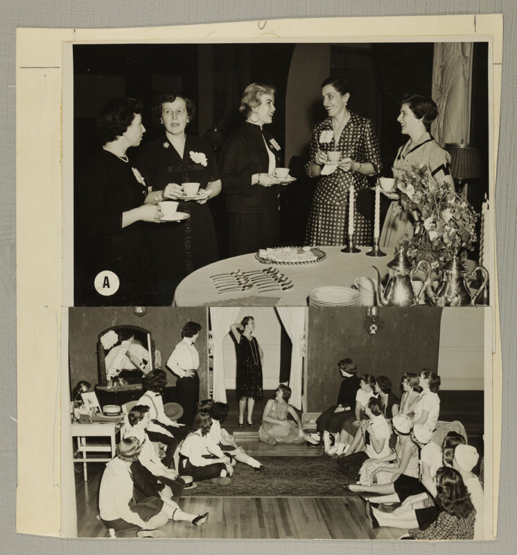 1955 District IV Convention Parties Photographs Image