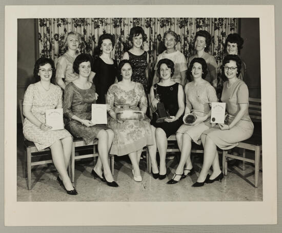 Award Winners at District VII Convention Photograph, April 1963 (image)