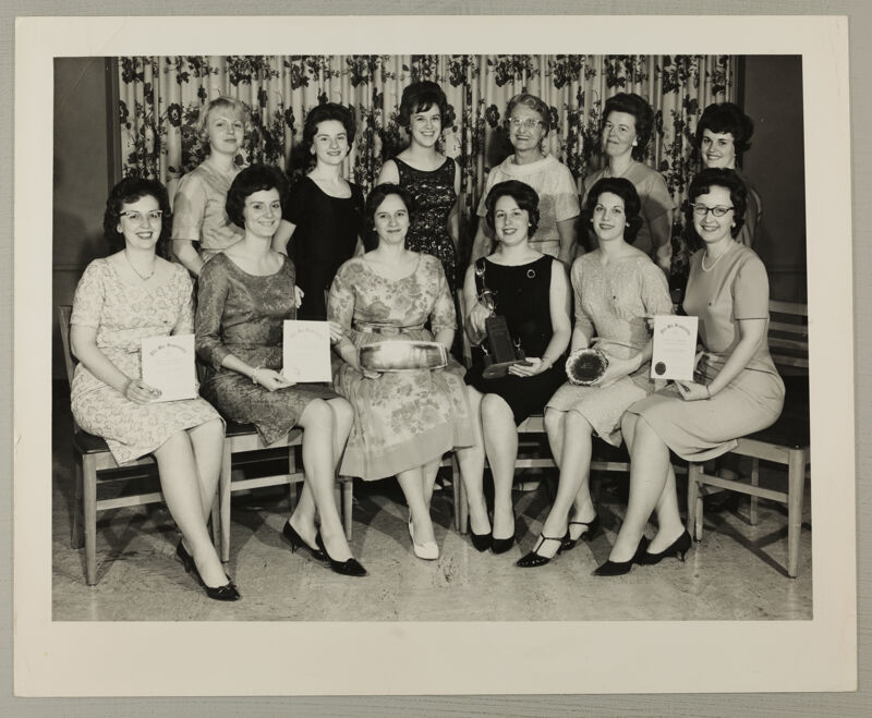 Award Winners at District VII Convention Photograph, April 1963 (Image)