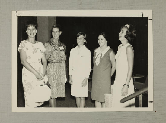 Collegians and Officers at National Leadership Conference Photograph, 1965 (image)