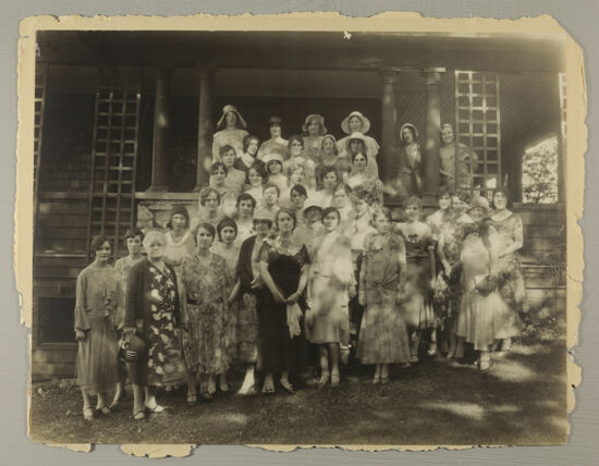 District Convention Attendees Photograph, 1929 (image)