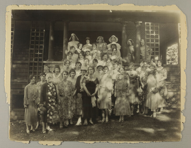 1929 District Convention Attendees Photograph Image
