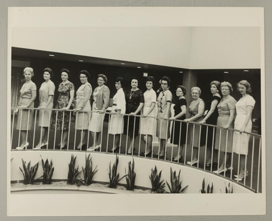 District Alumnae Directors at Officer Training Session Photograph, 1963 (image)