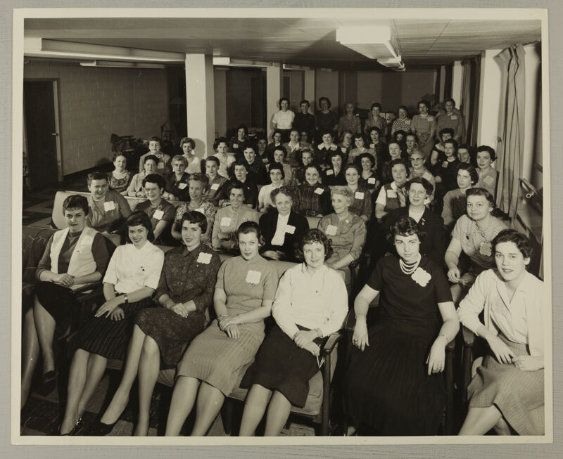 April 1959 District Convention Group Photograph Image