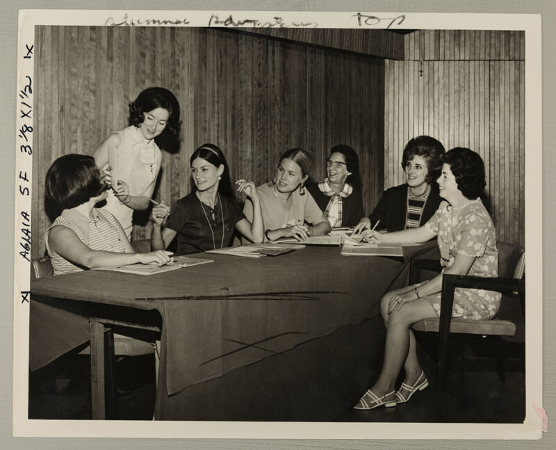 1971 Alumnae Advisers at National Leadership Conference Photograph Image