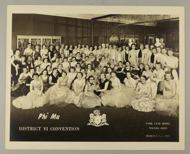 District VI Convention Group Photograph, March 4-6, 1955 (Image)