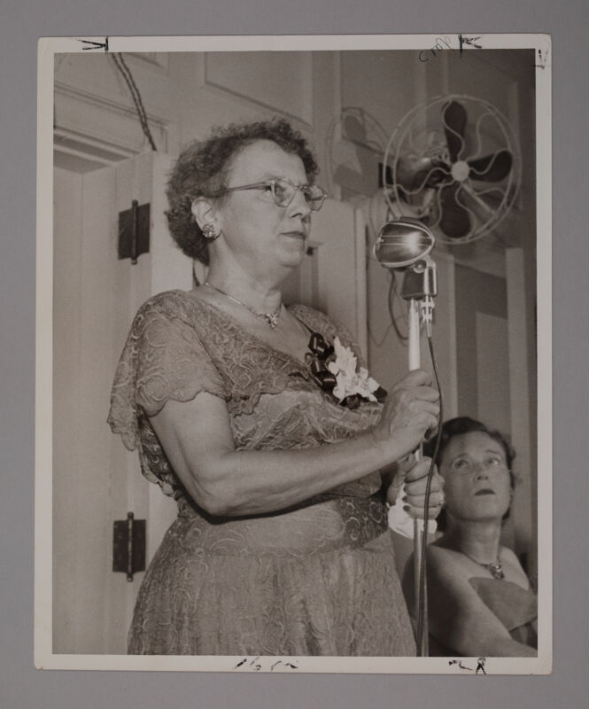 Mary Dawson Speaking at Convention Photograph, June 23-28, 1952 (Image)