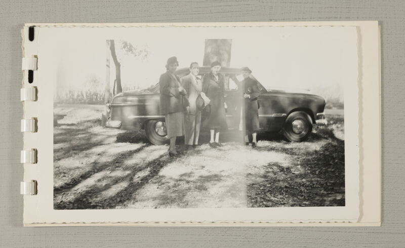 June 23-28 Three Phi Mus and Gentleman by Automobile at Convention Photograph Image