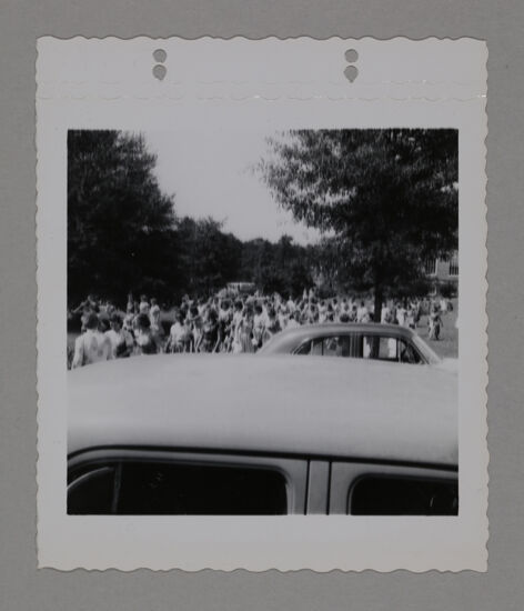 Phi Mus Walking on Road During Convention Photograph 2, June 23-28, 1952 (image)