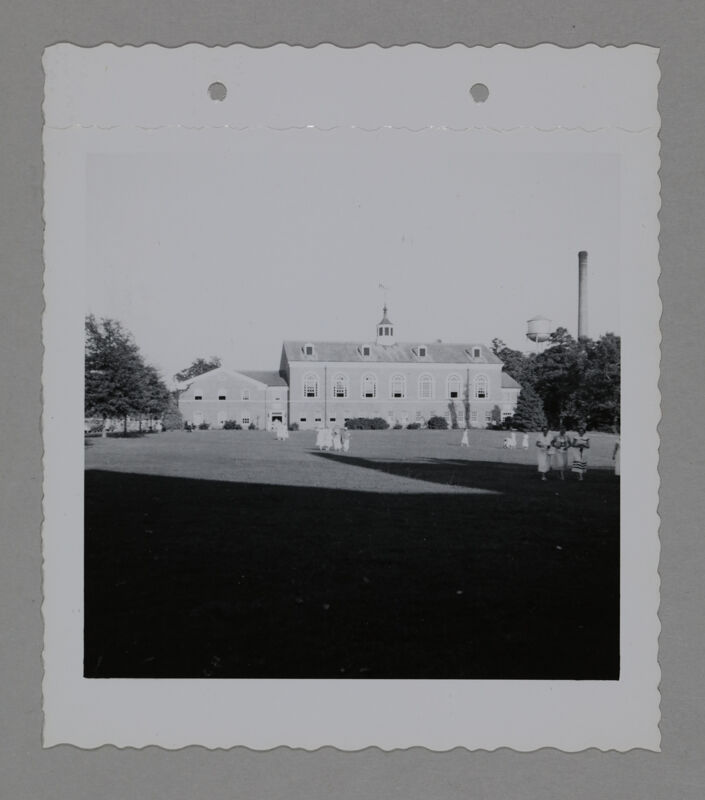 June 23-28 Wesleyan College Building and Green During Phi Mu Convention Photograph Image