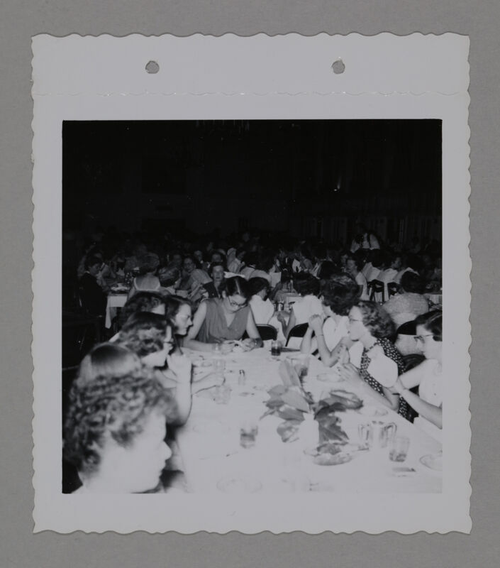 Table of Phi Mus at Convention Banquet Photograph, June 23-28, 1952 (Image)