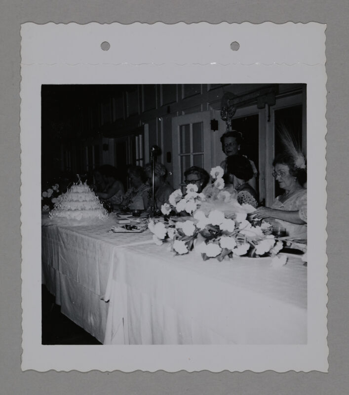 Louise Elliott and Others at Convention Banquet Head Table Photograph, June 23-28, 1952 (Image)
