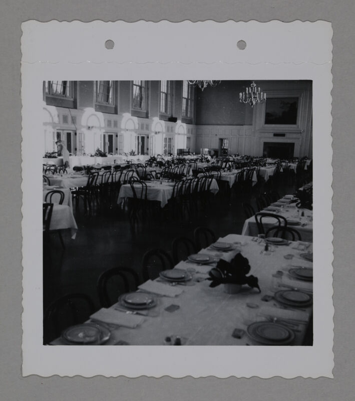 June 23-28 Wesleyan College Dining Hall Interior During Phi Mu Convention Photograph Image