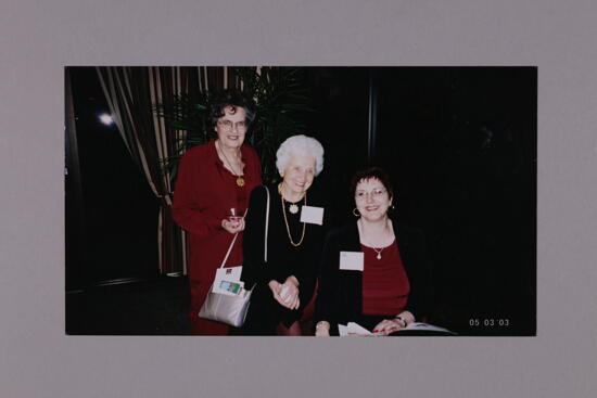 Wallem, Campbell, and Williams at Convention Photograph, July 7-10, 2000 (image)