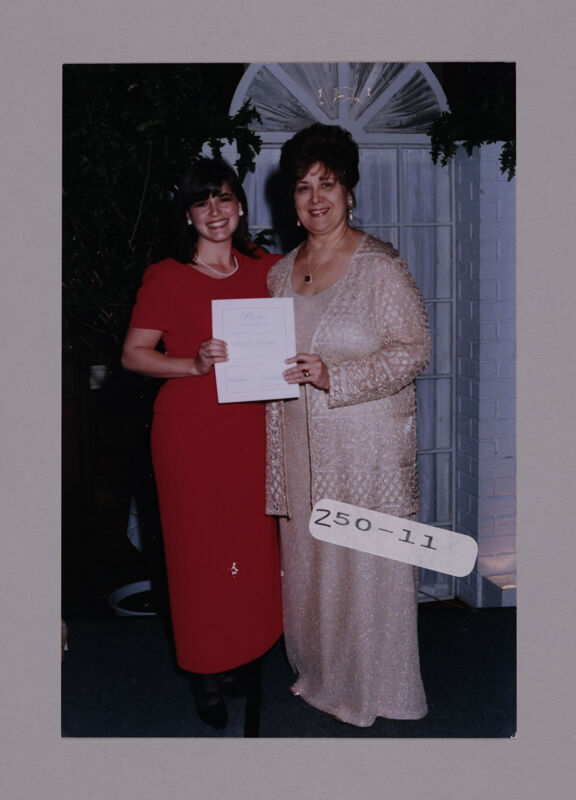 Atlanta Alumnae Chapter Member and Mary Jane Johnson at Convention Photograph, July 7-10, 2000 (Image)