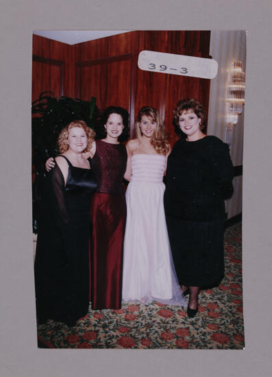 Four Phi Mus in Formal Wear at Convention Photograph, July 7-10, 2000 (image)