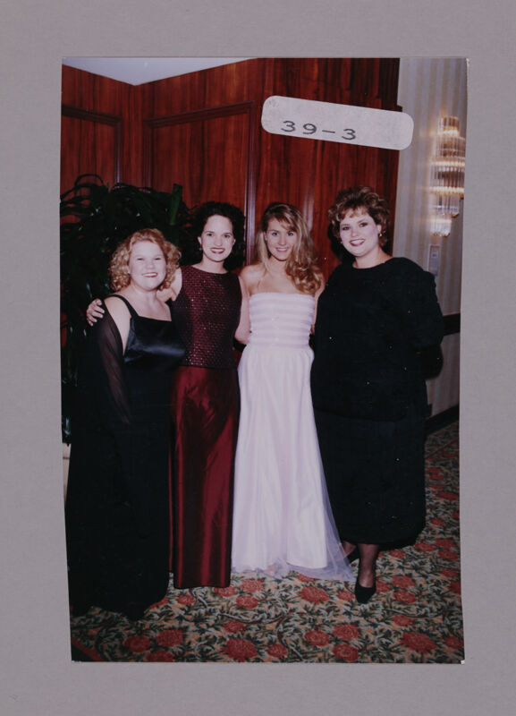 Four Phi Mus in Formal Wear at Convention Photograph, July 7-10, 2000 (Image)