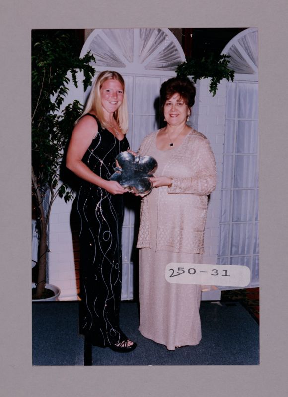 July 7-10 Mary Jane Johnson and Unidentified with Convention Award Photograph 2 Image