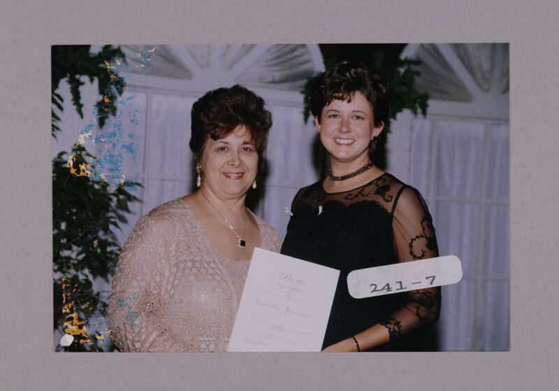 Nashville Alumnae Chapter Member and Mary Jane Johnson at Convention Photograph, July 7-10, 2000 (Image)