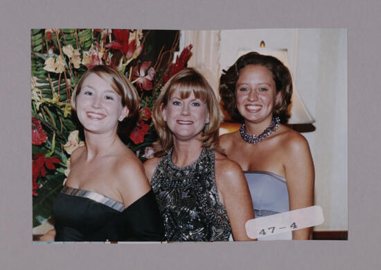 Three Unidentified Phi Mus at Convention Photograph 1, July 7-10, 2000 (image)