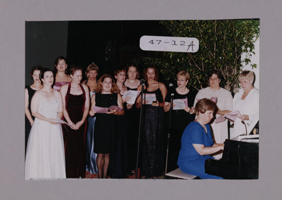 Convention Choir and Pianist Photograph 2, July 7-10, 2000 (image)