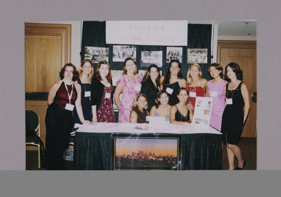 Phi Mus with 150th Anniversary Convention Exhibit Photograph 2, July 7-10, 2000 (image)