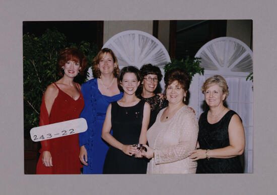 Houston Alumnae Chapter Members and Mary Jane Johnson at Convention Photograph, July 7-10, 2000 (image)