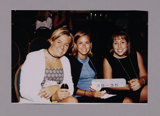 Three Unidentified Phi Mus at Convention Photograph 2, July 7-10, 2000 (image)