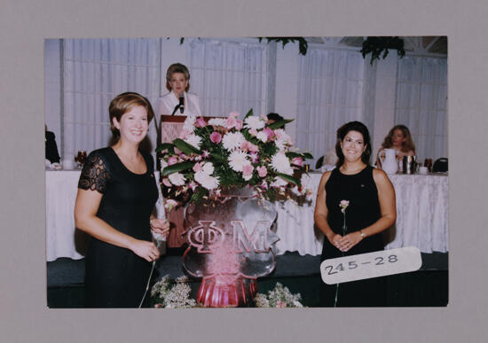 Mother and Daughter by Convention Ice Sculpture Photograph 1, July 7-10, 2000 (image)