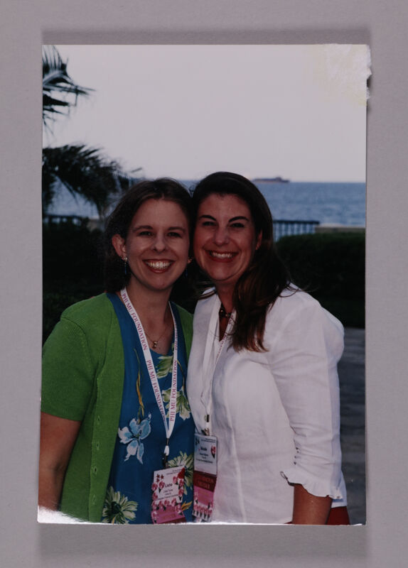Lisha Turner and Nicole Williams at Convention Photograph, July 7-10, 2000 (Image)