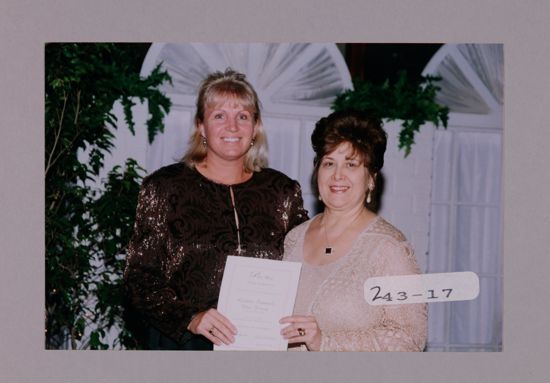 Julie Brooks and Mary Jane Johnson at Convention Photograph, July 7-10, 2000 (image)