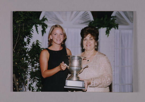 Carnation Cup Winner and Mary Jane Johnson at Convention Photograph 2, July 7-10, 2000 (image)