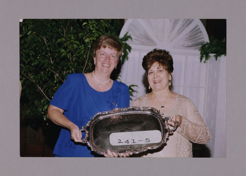 Carolyn Monsanto and Mary Jane Johnson with Convention Award Photograph, July 7-10, 2000 (Image)