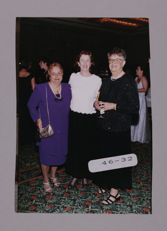 Three Unidentified Phi Mus at Convention Photograph 3, July 7-10, 2000 (Image)