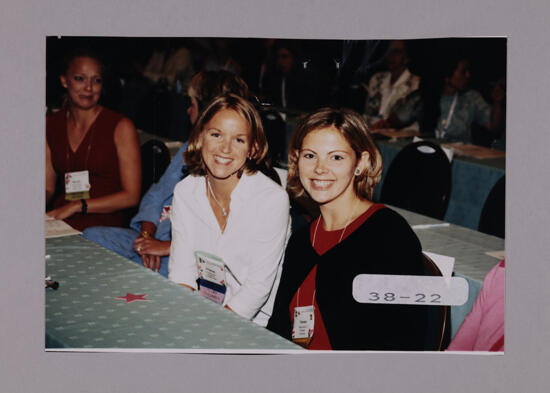 Amanda and Theresa at Convention Photograph, July 7-10, 2000 (image)