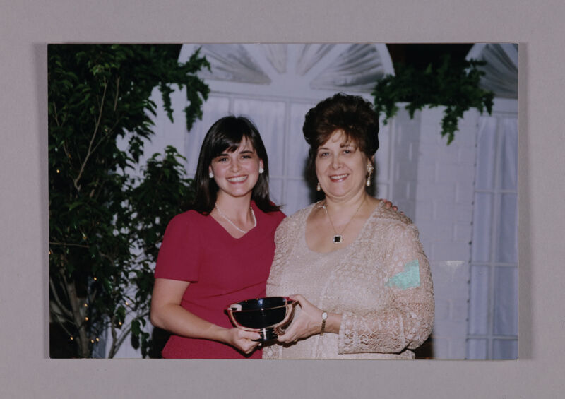 July 7-10 Atlanta Alumnae Chapter Member and Mary Jane Johnson with Convention Award Photograph Image