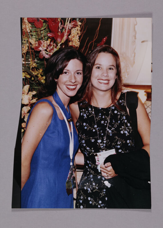 Two Unidentified Phi Mus at Convention Photograph 3, July 7-10, 2000 (Image)