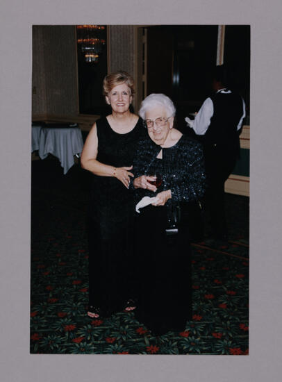 Sharon Staley and Leona Hughes at Convention Photograph, July 7-10, 2000 (image)