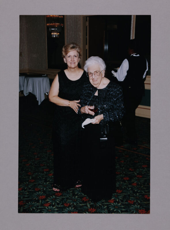 Sharon Staley and Leona Hughes at Convention Photograph, July 7-10, 2000 (Image)