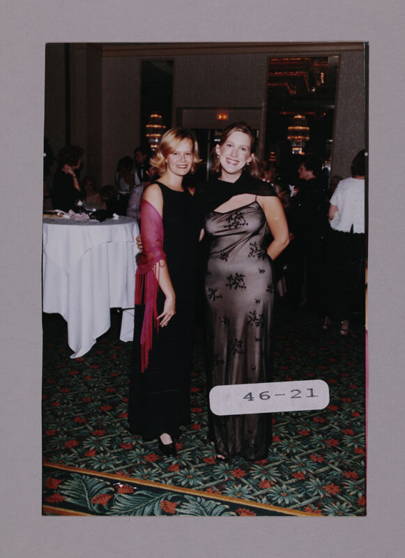 Jen Piercy and Unidentified at Convention Photograph, July 7-10, 2000 (Image)