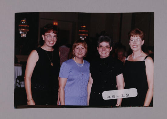 Four Phi Mus at Convention Photograph 2, July 7-10, 2000 (image)