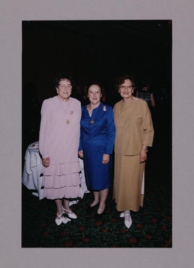 Ballard, Unidentified, and Wallem at Convention Photograph, July 7-10, 2000 (image)