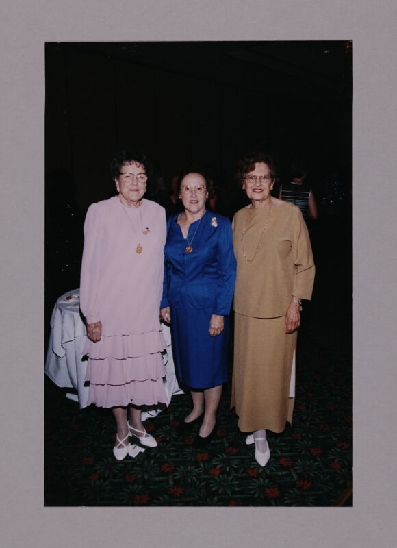 Ballard, Unidentified, and Wallem at Convention Photograph, July 7-10, 2000 (Image)