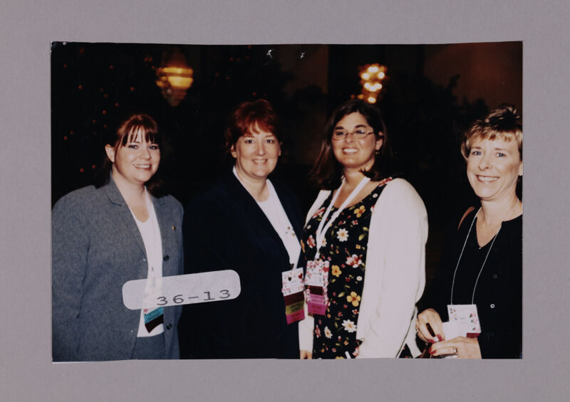 Four Phi Mus at Convention Photograph 1, July 7-10, 2000 (Image)