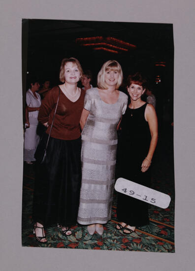 Fanning, Kash, and Monnin at Convention Photograph, July 7-10, 2000 (image)