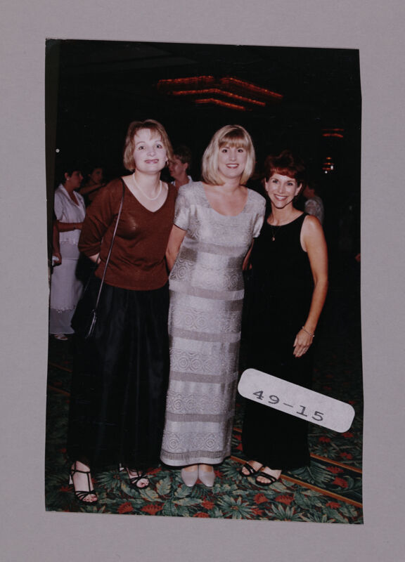 Fanning, Kash, and Monnin at Convention Photograph, July 7-10, 2000 (Image)