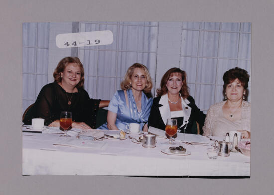 Four National Council Members at Convention Banquet Photograph, July 7-10, 2000 (image)