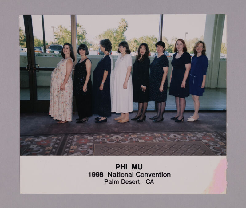 Expectant Mothers at Convention Photograph, July 3-5, 1998 (Image)